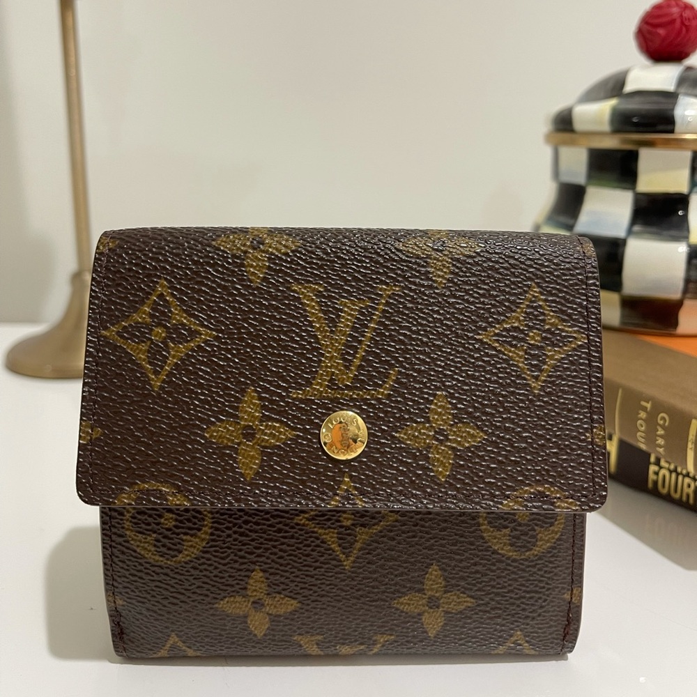 Louis Vuitton LV Wallet M61652  Porte Monnaie Carte Credit Monogram 1725944